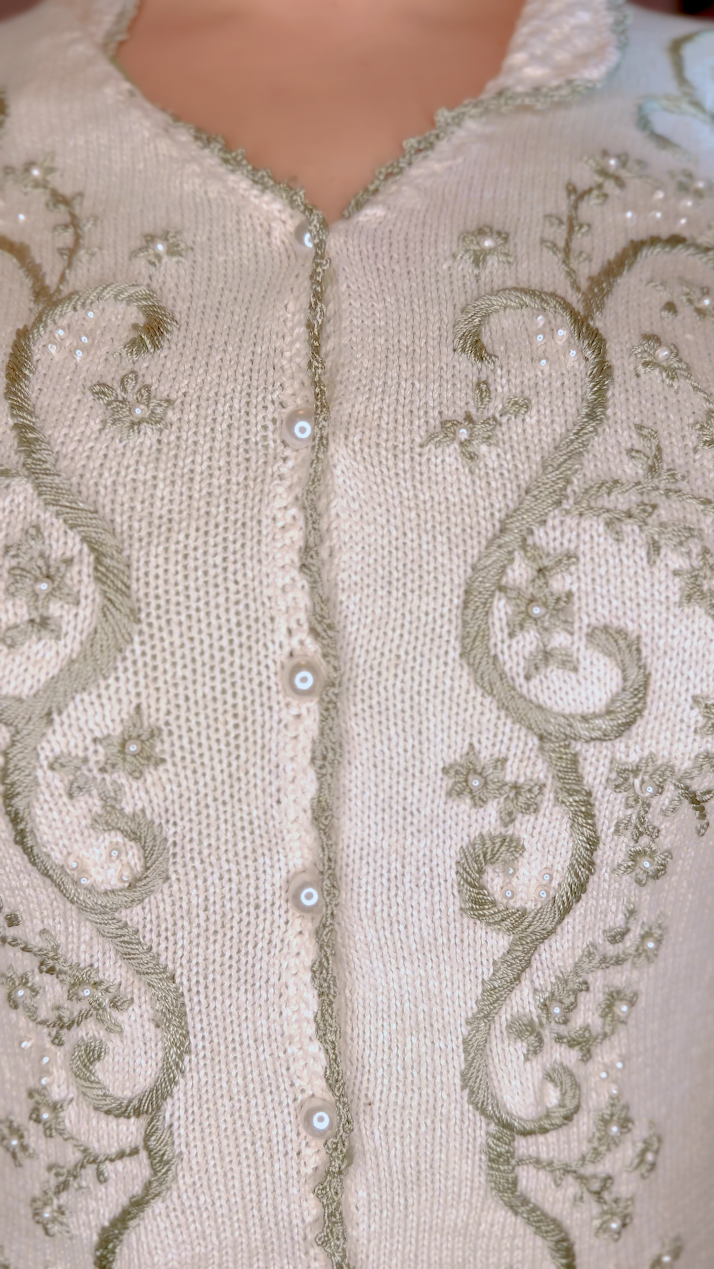 The Gardenia Cardigan