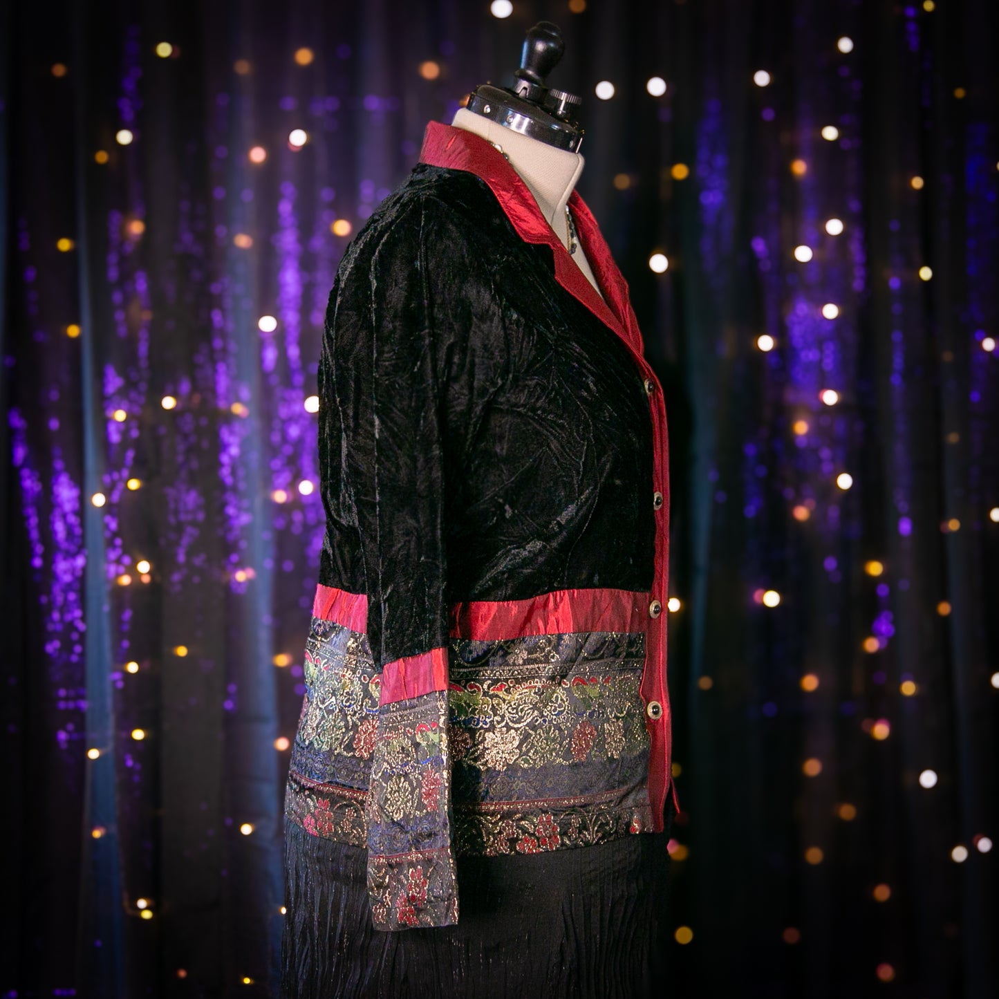 onyx and garnet top