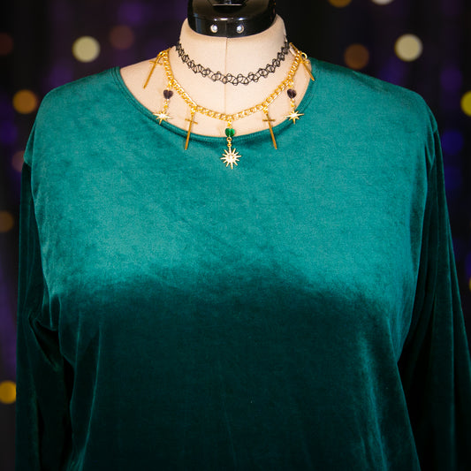 malachite top