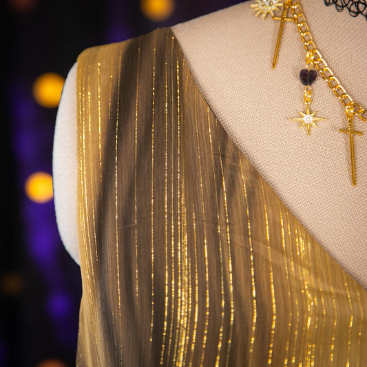 tiger's eye dress