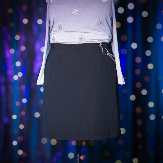 black sky skirt