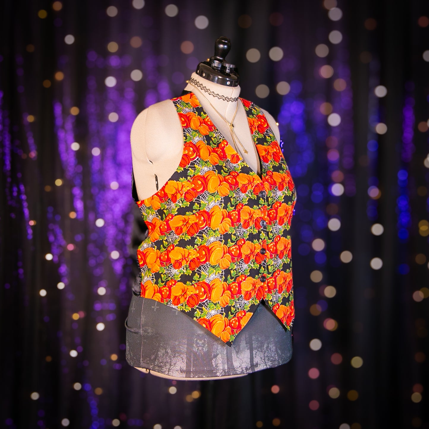 pumpkin patch vest