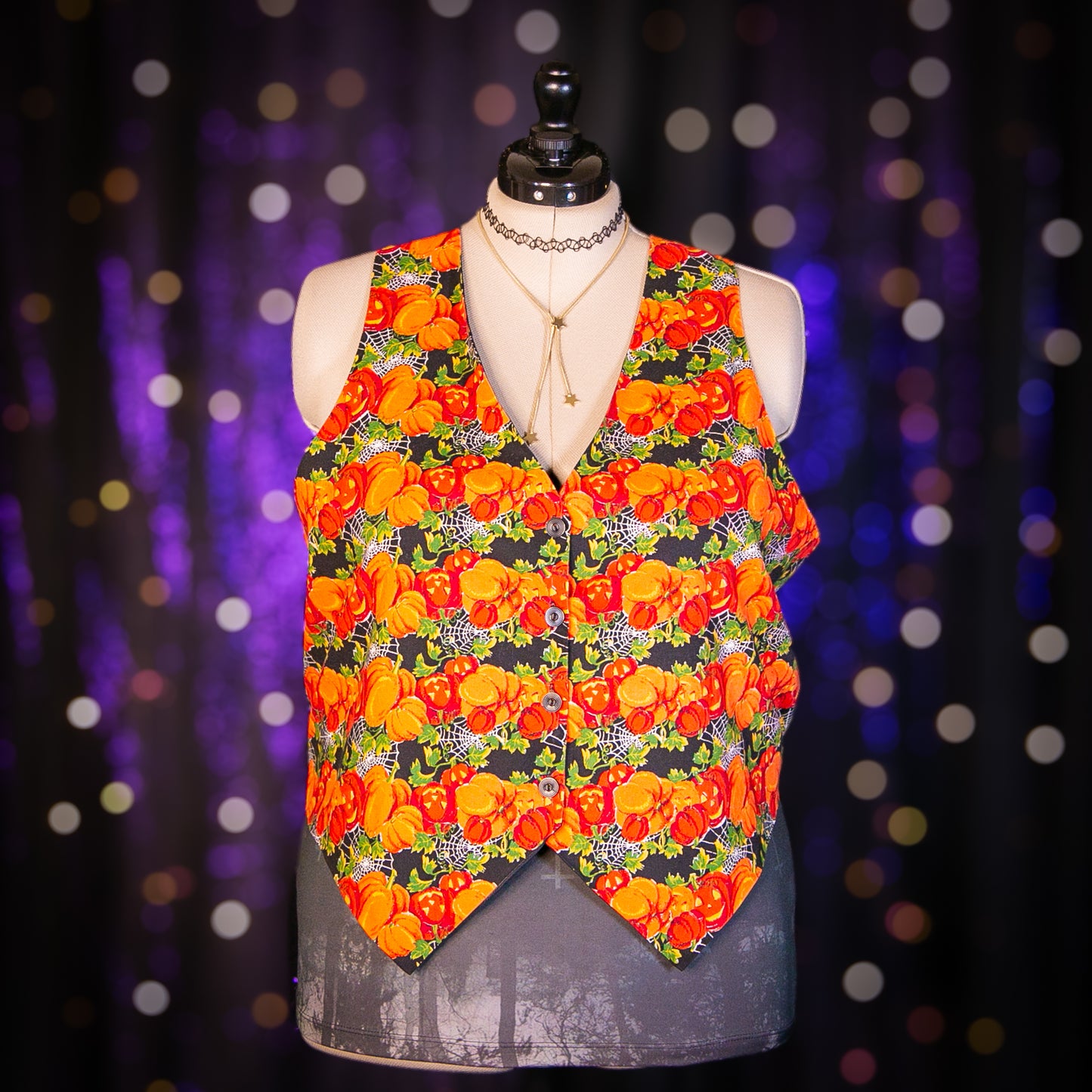 pumpkin patch vest