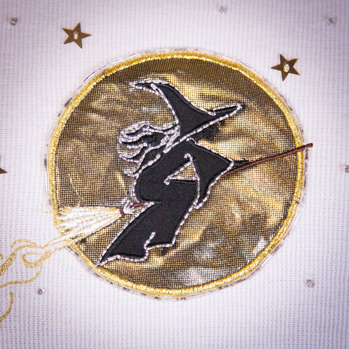 gold witch top