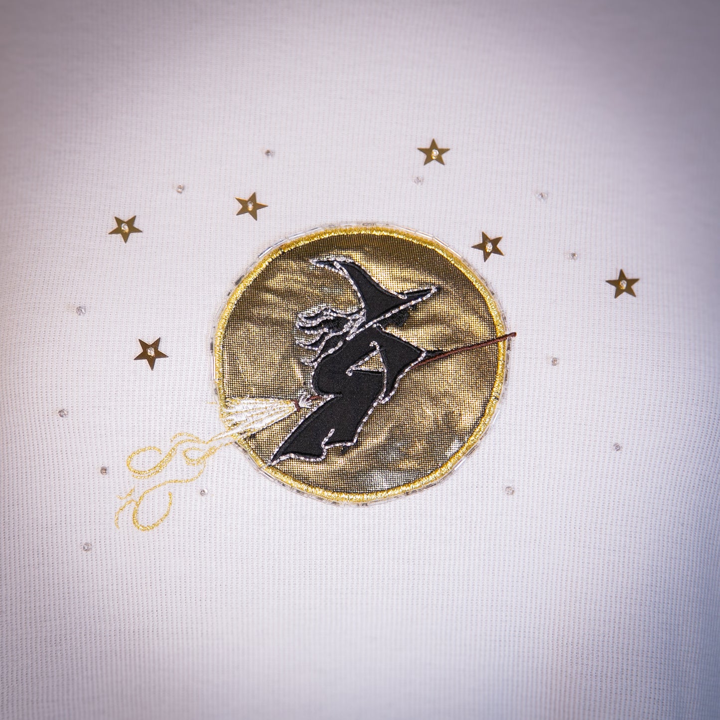 gold witch top