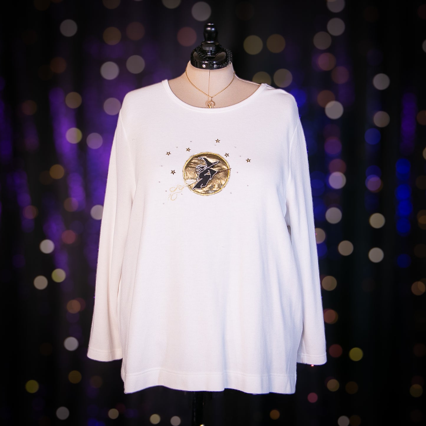 gold witch top
