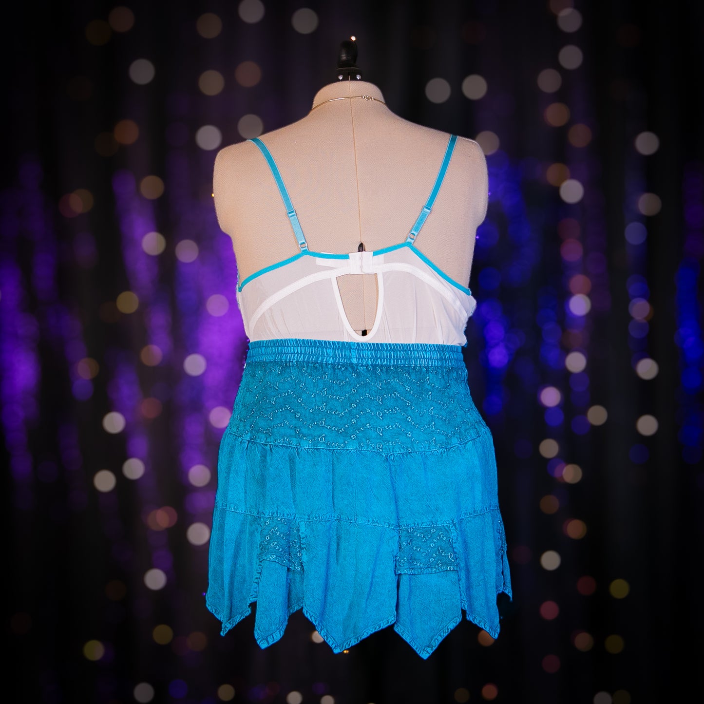 blue fairy skirt