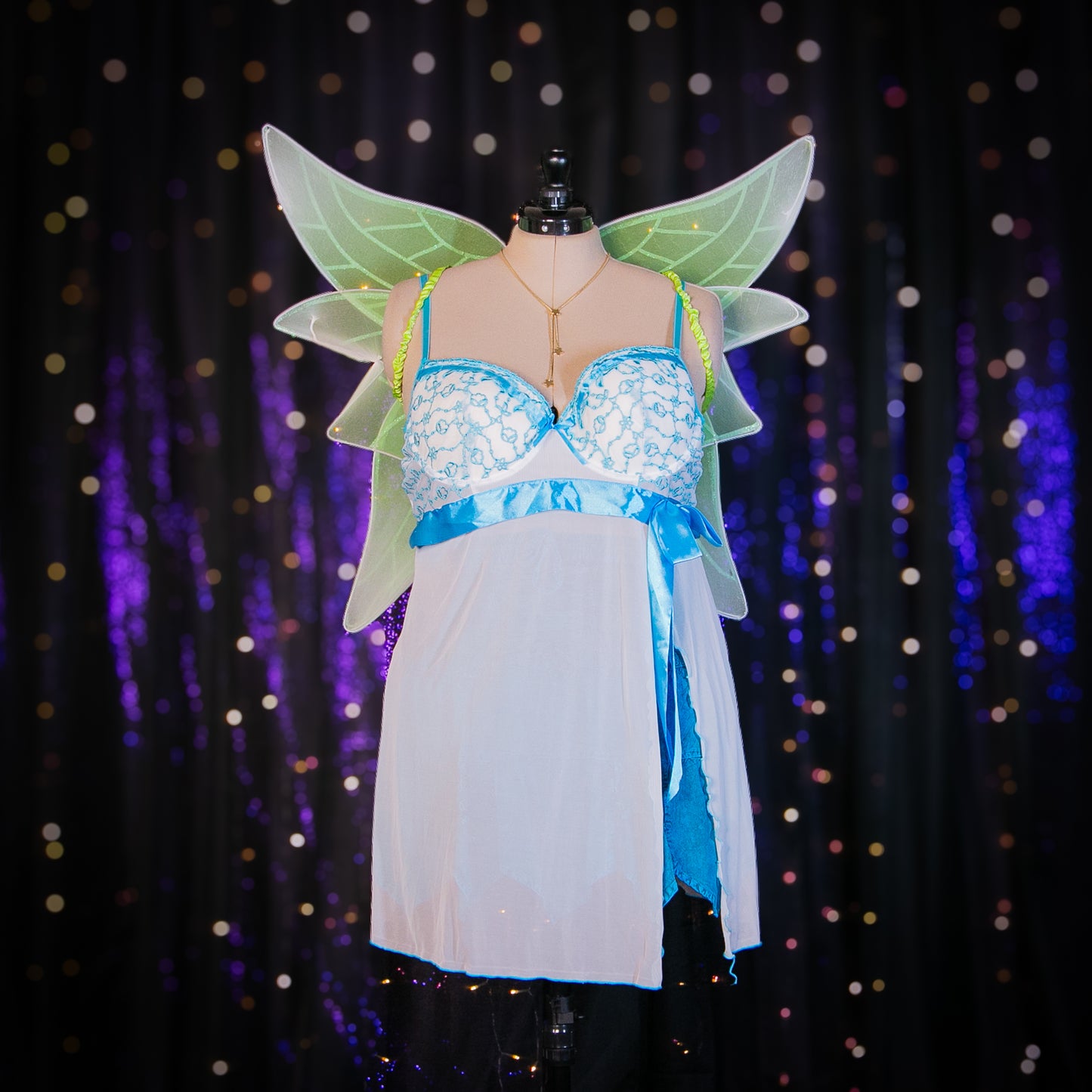 blue fairy skirt