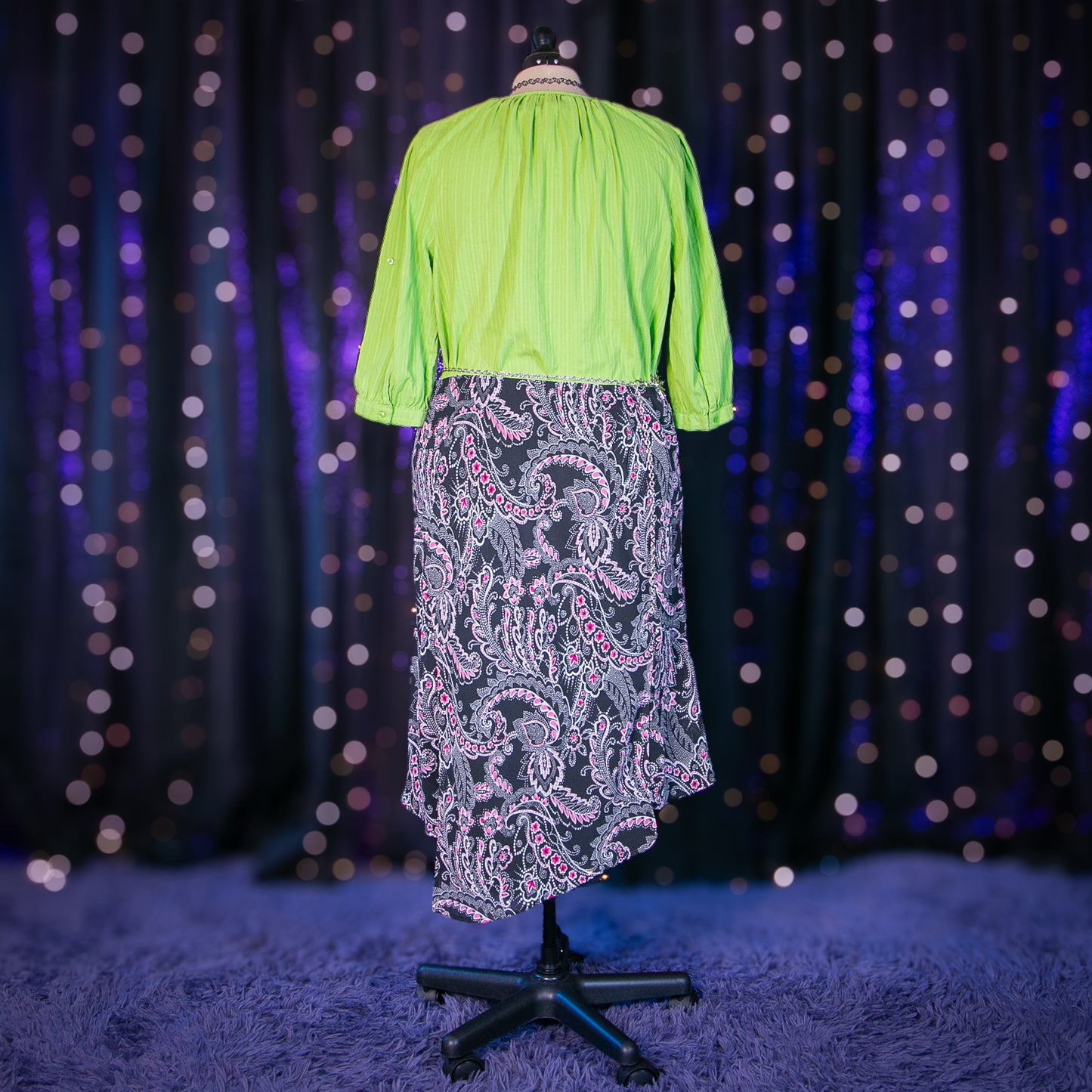 paisley sakura skirt