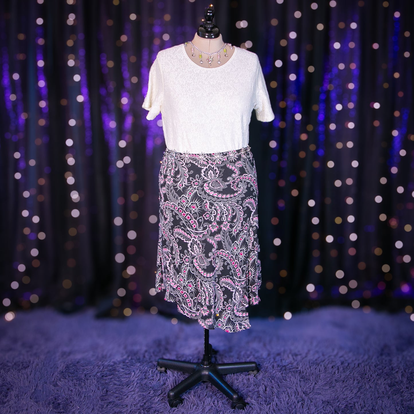 paisley sakura skirt