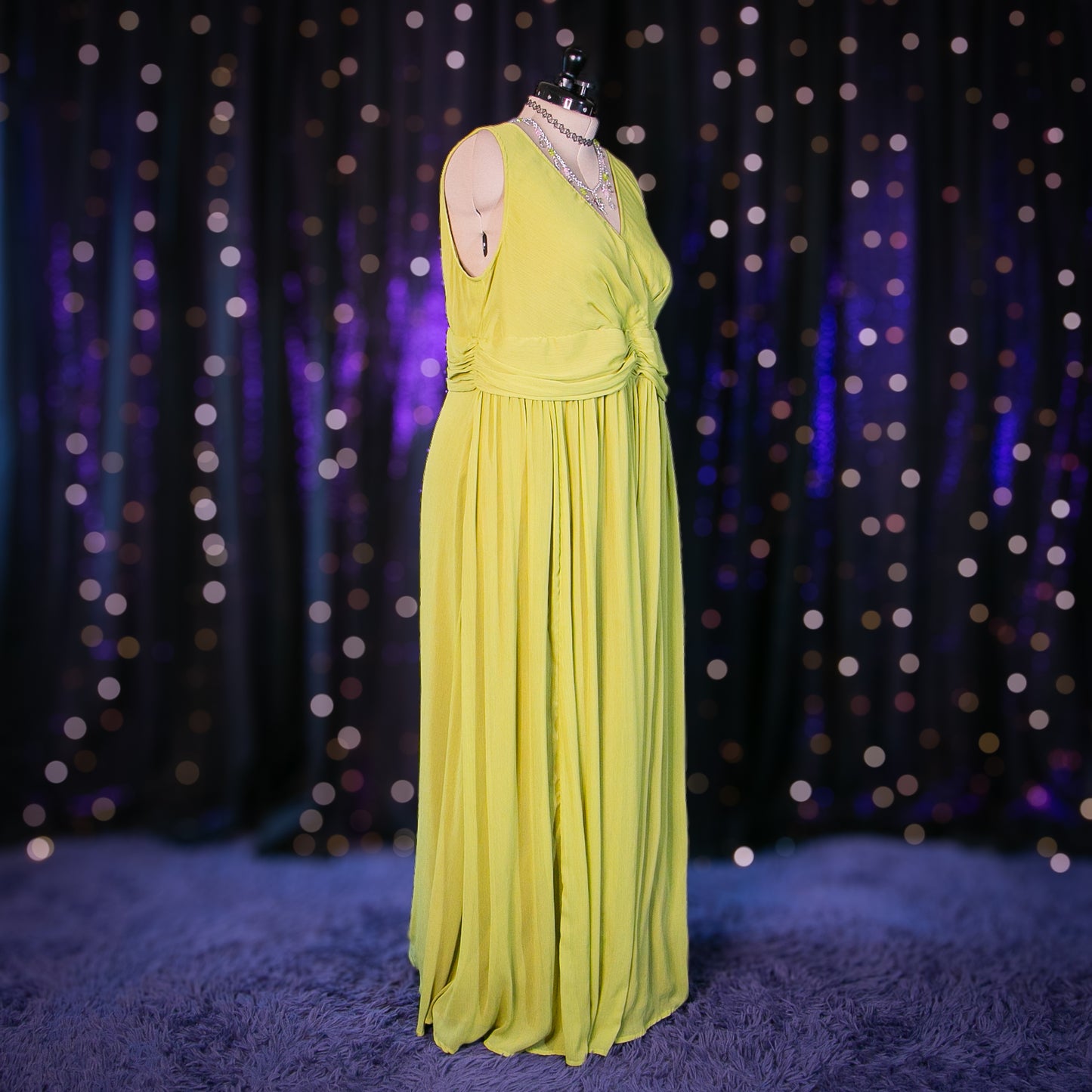 peridot stone dress
