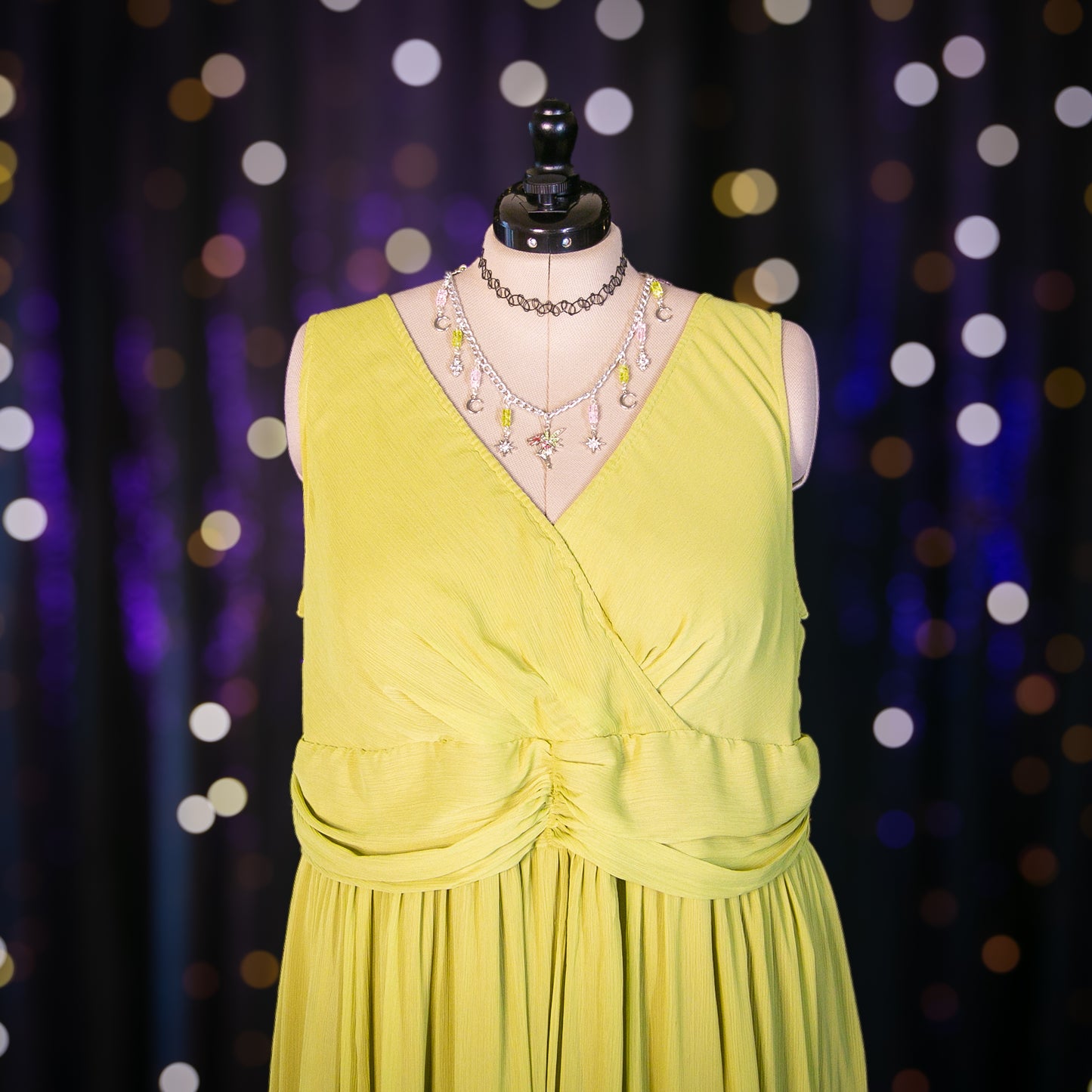 peridot stone dress