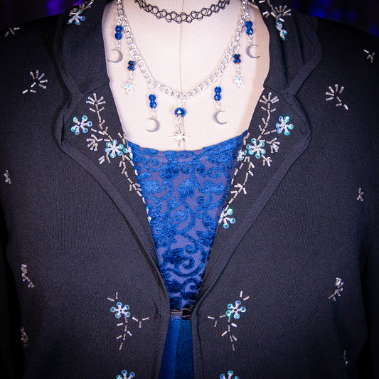 dew drops cardigan sweater