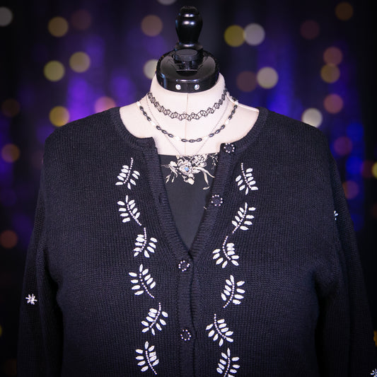 silver fern cardigan sweater