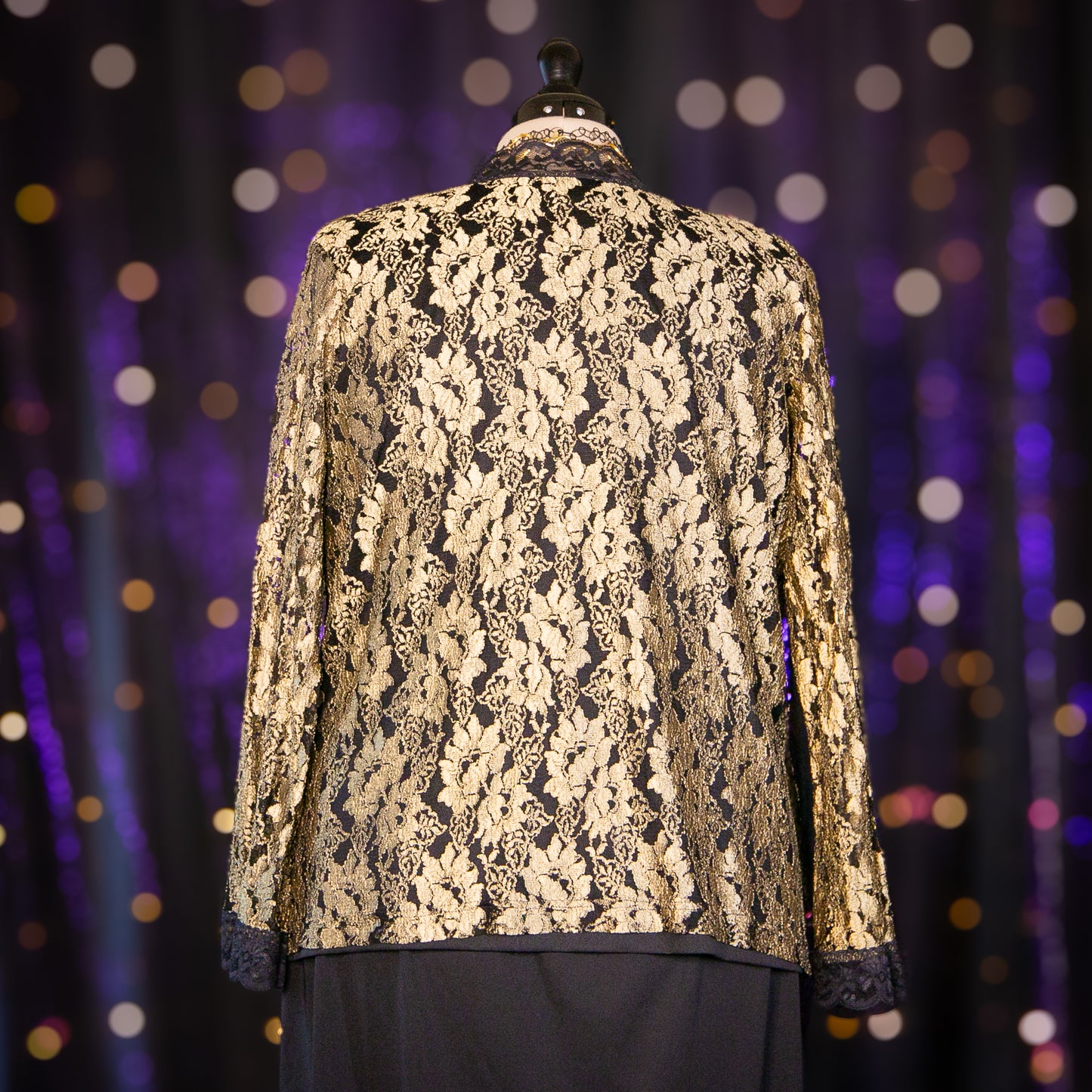 golden goth top