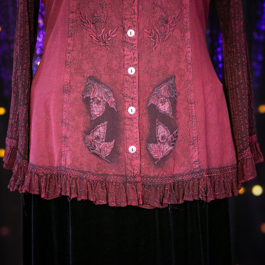 two coffins top