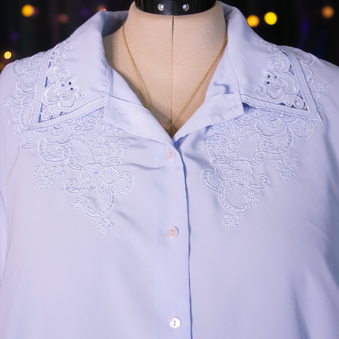 the periwinkle top