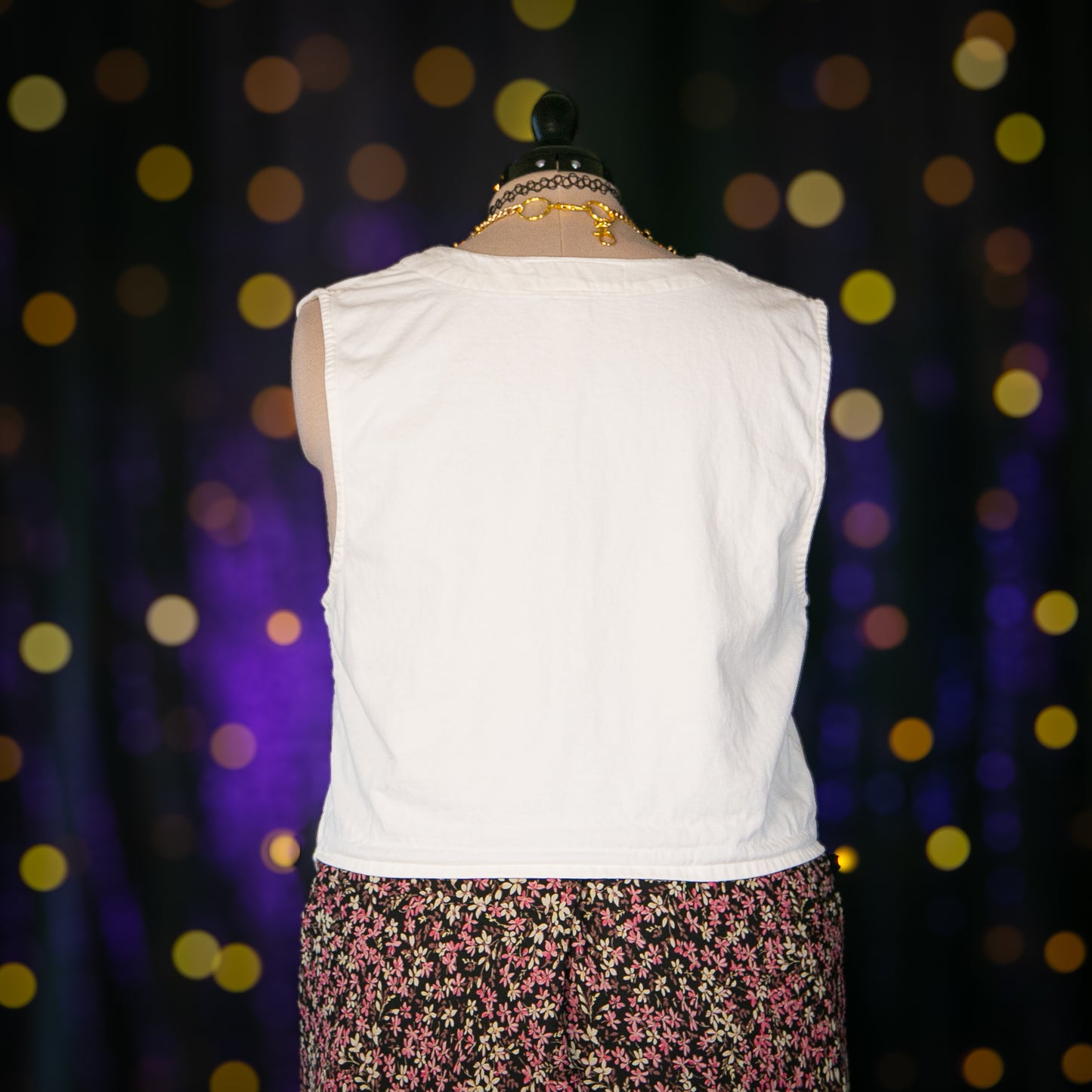 sunflower fairy vest