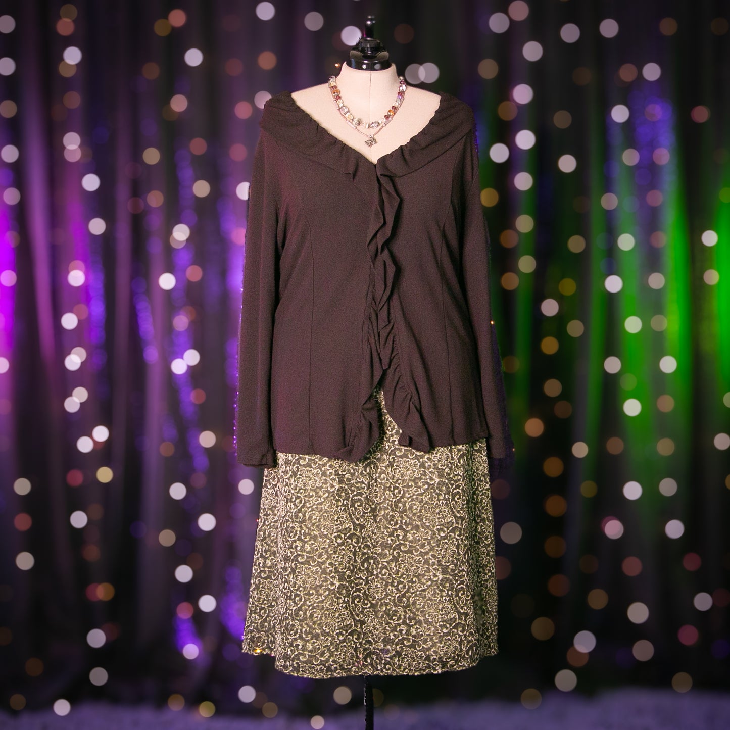 the maple cardigan top