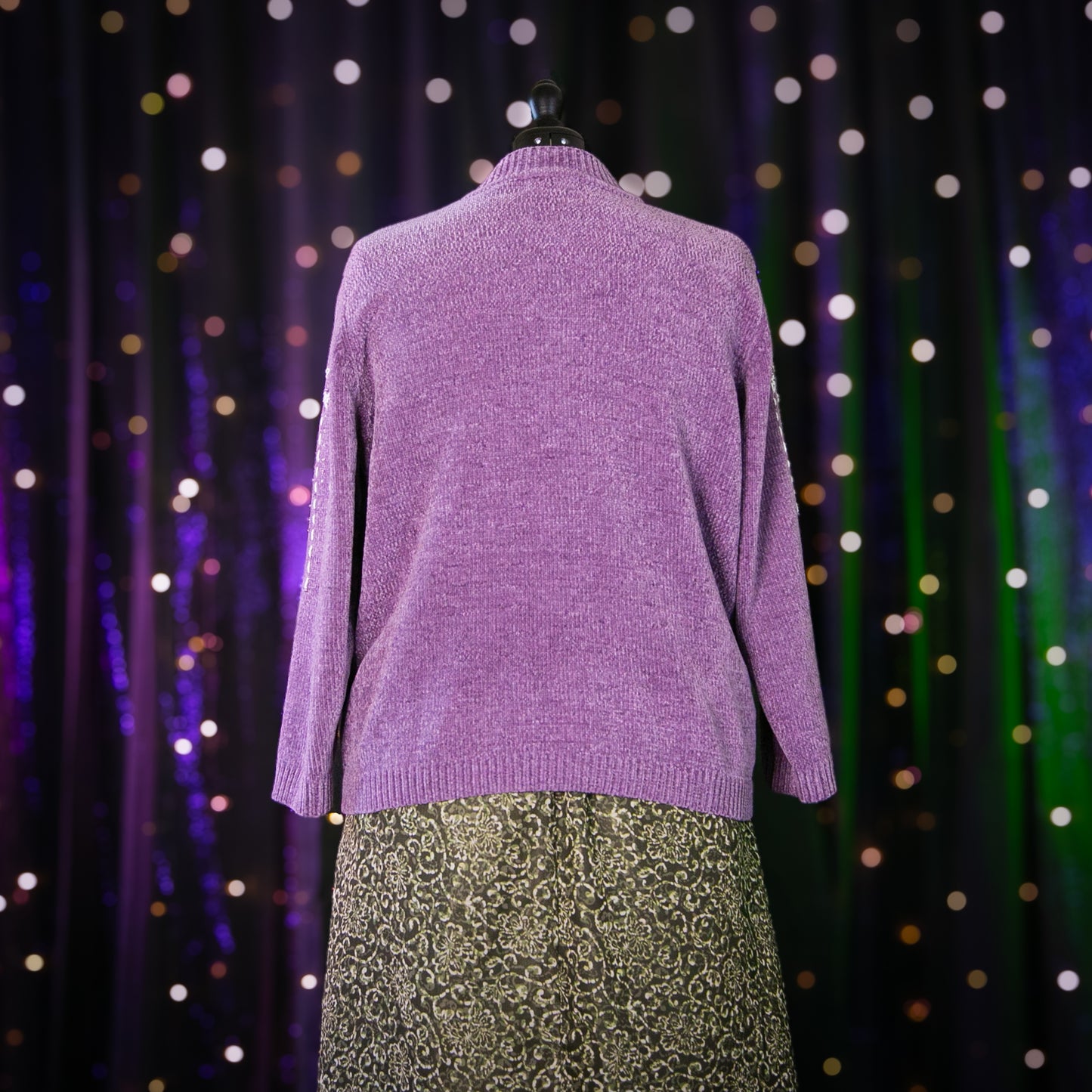 the lilac sweater