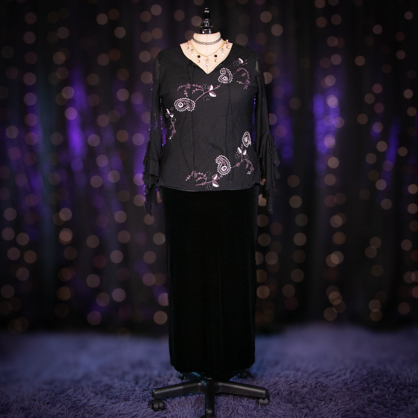 paisley obsidian top