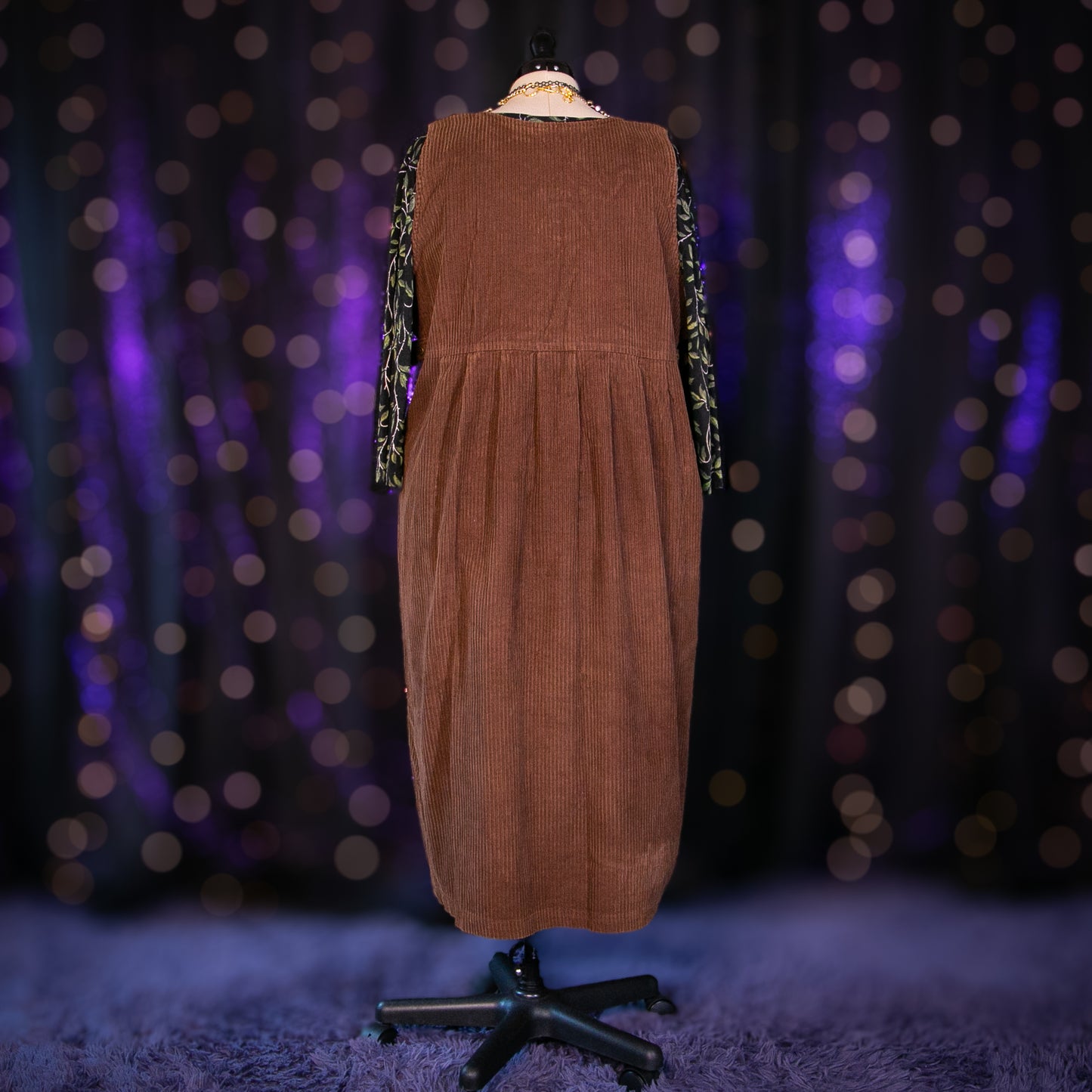 cognac citrine dress