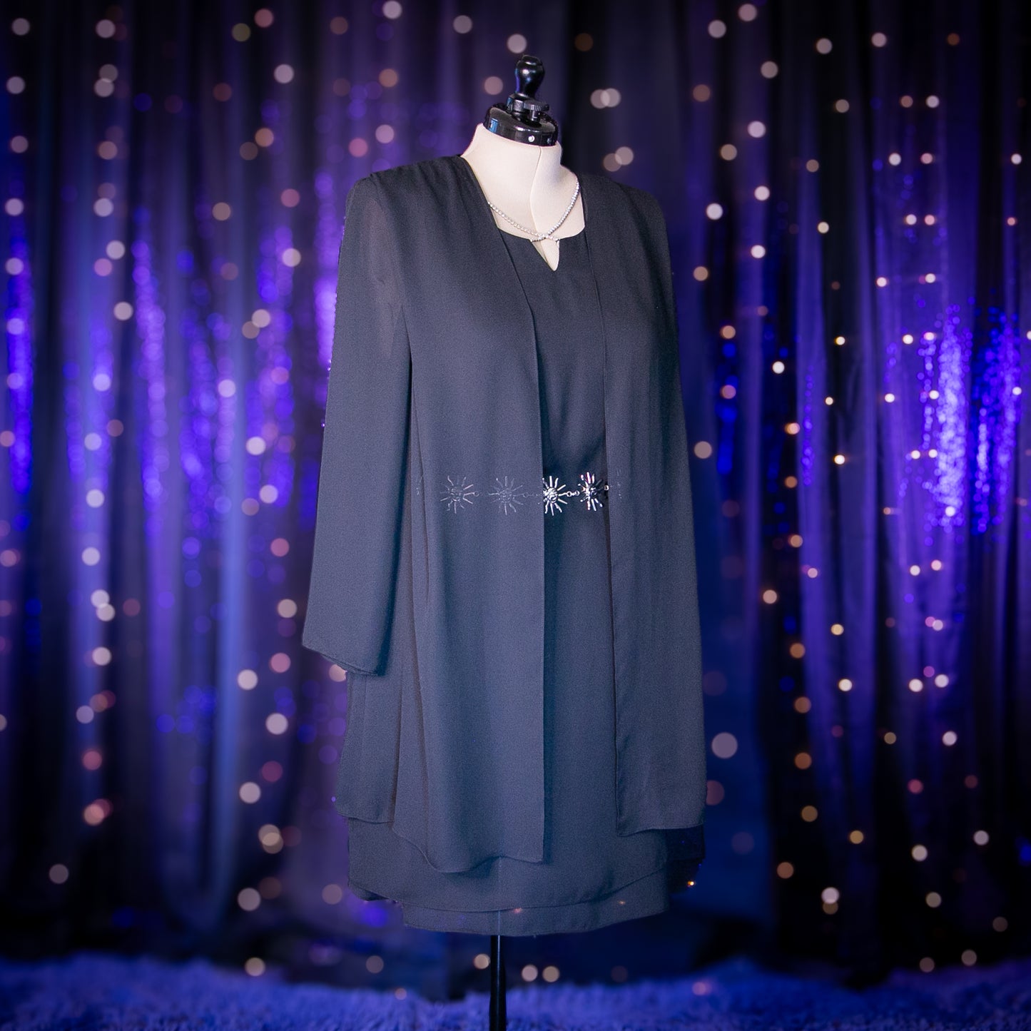black widow dress