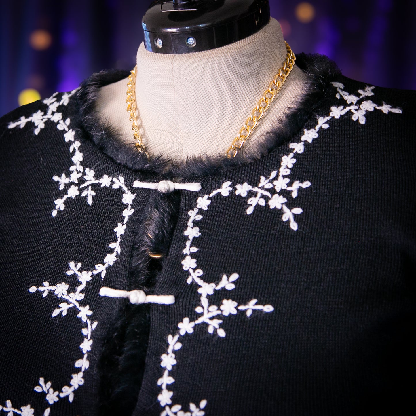 night garden cardigan sweater