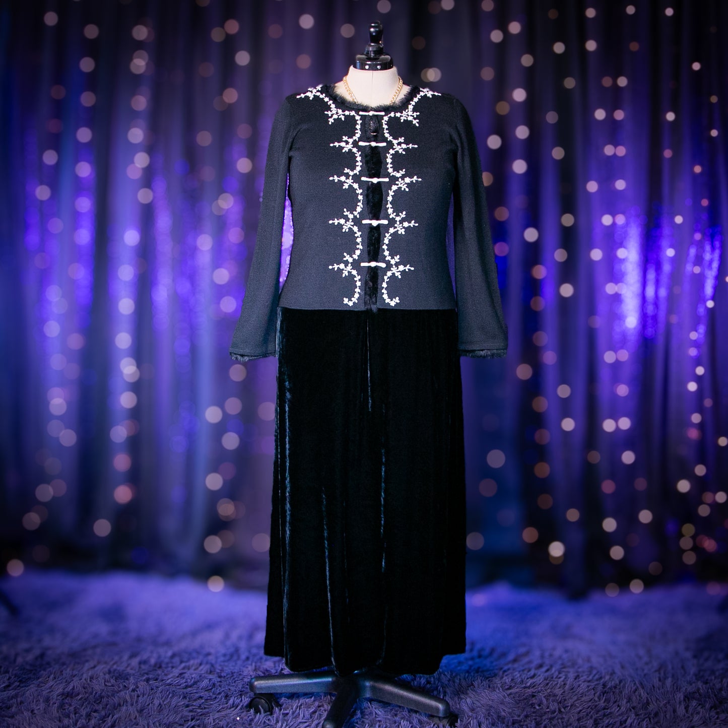 night garden cardigan sweater