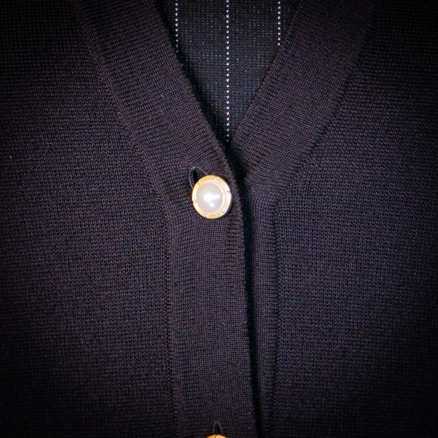 black pearl cardigan sweater