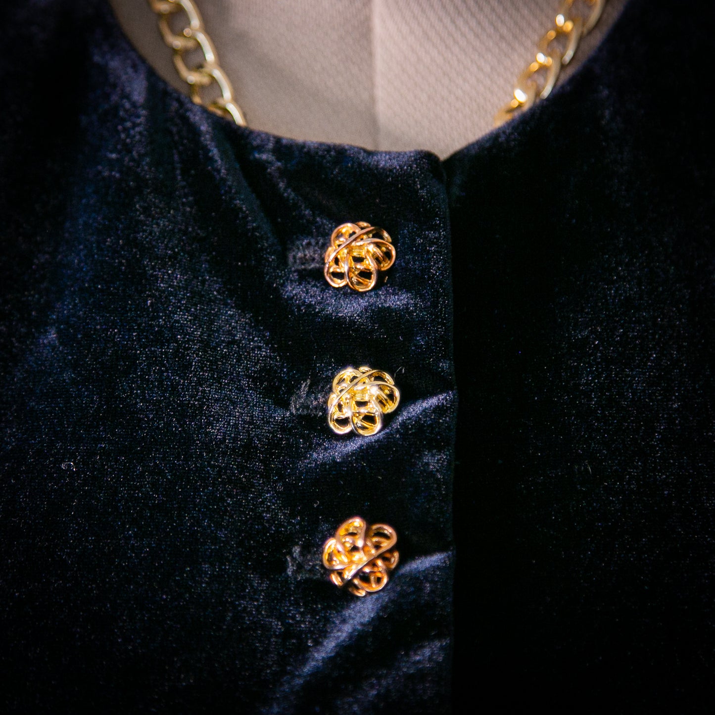 gold knot top