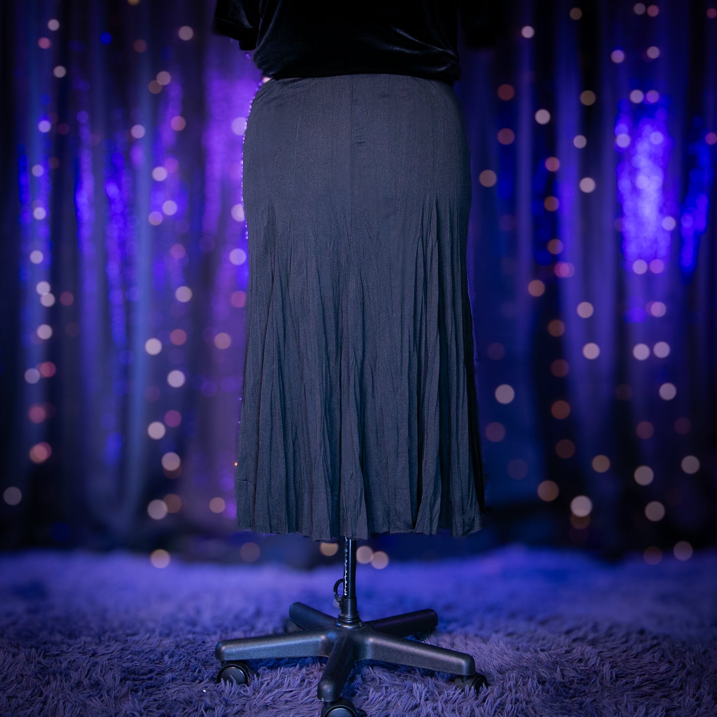 black tourmaline skirt