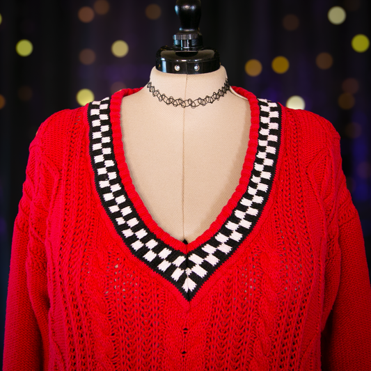 racecar driver sweater