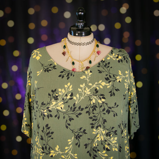 burning bayleaf dress