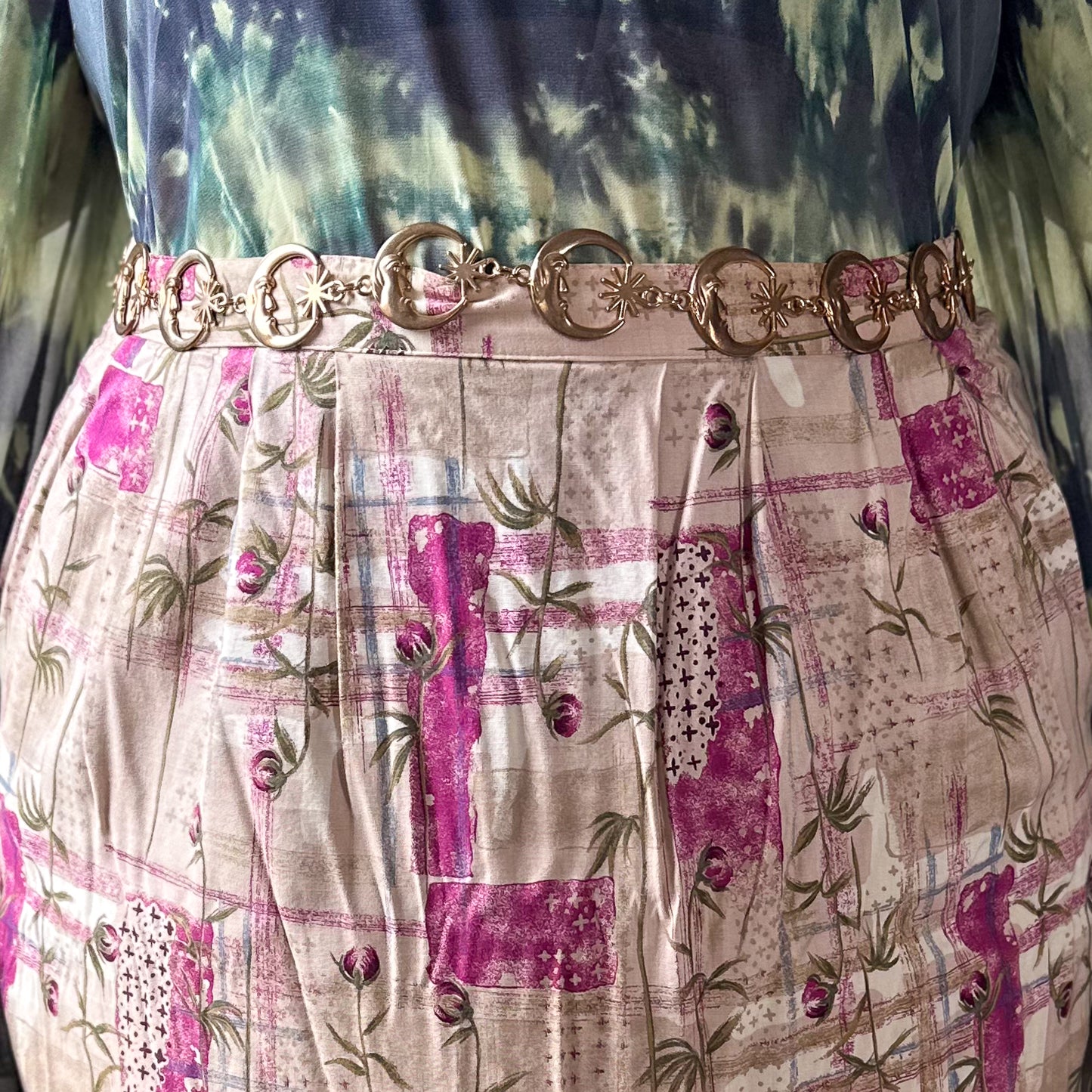flower buds skirt