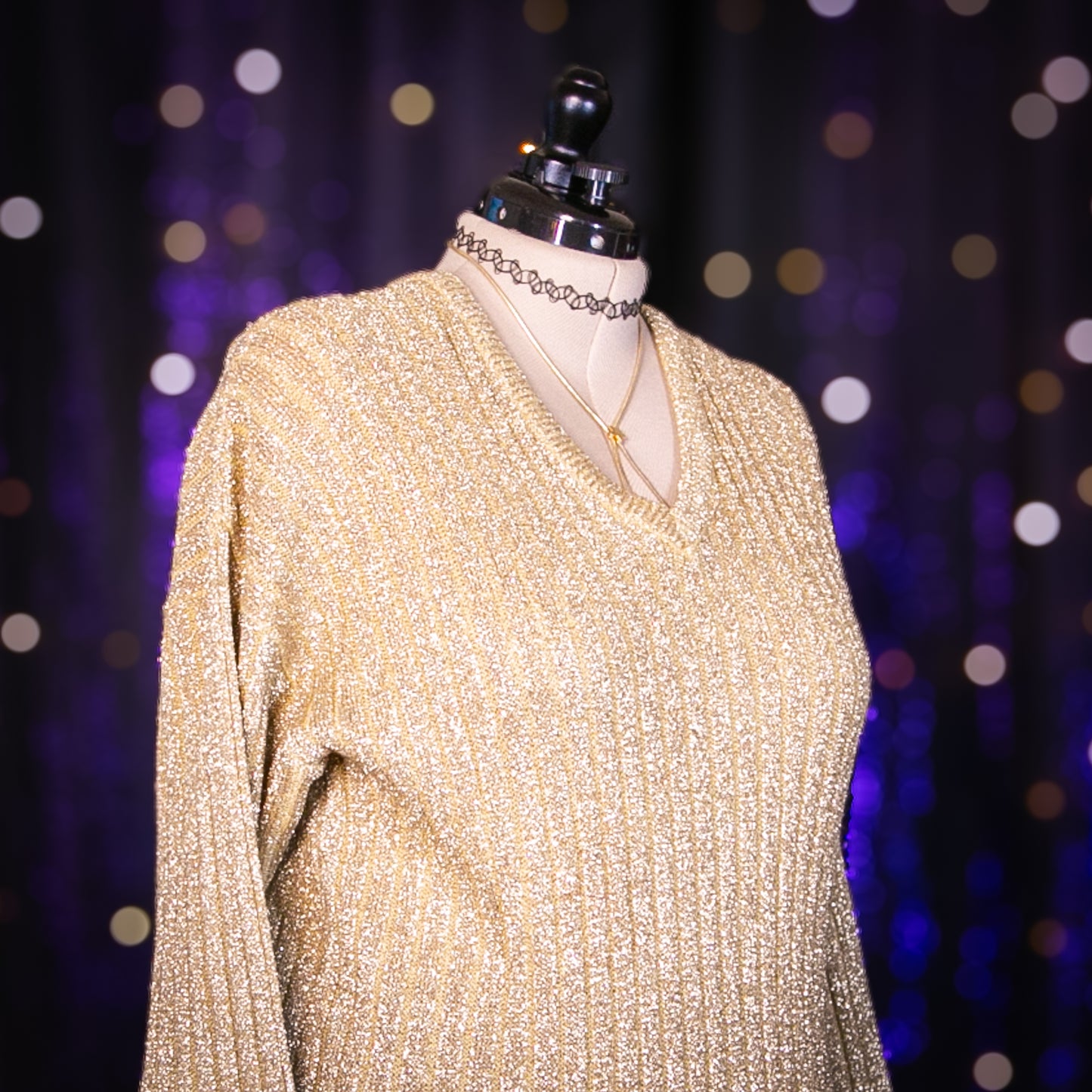 gold rush sweater