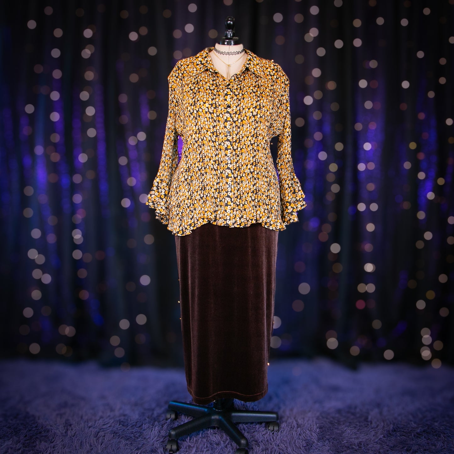 midnight marigold top