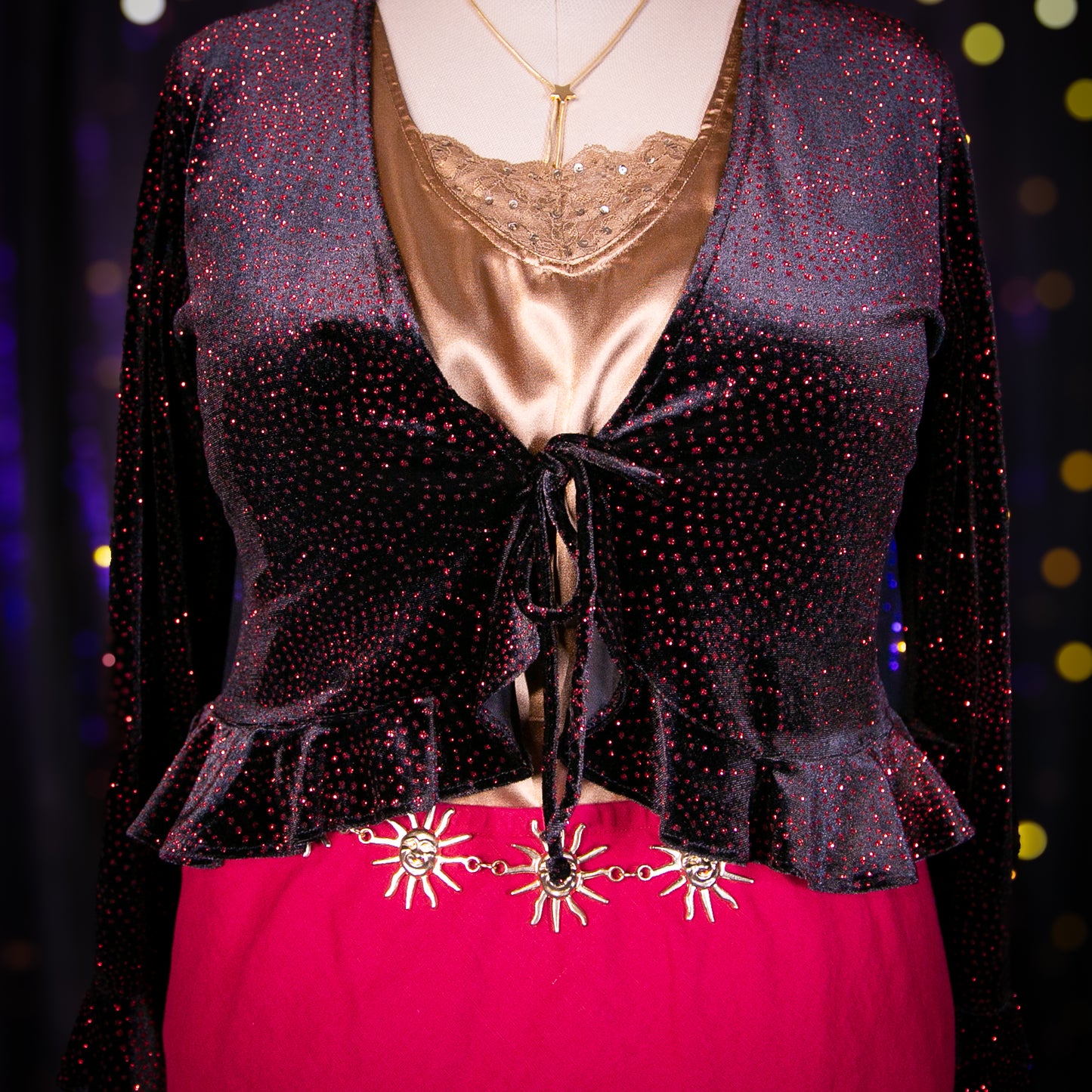 fire fairy cardigan