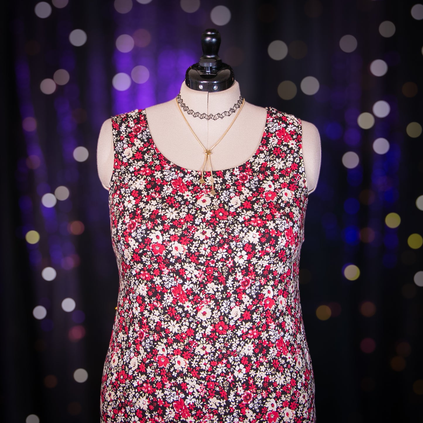 small bouquet dress