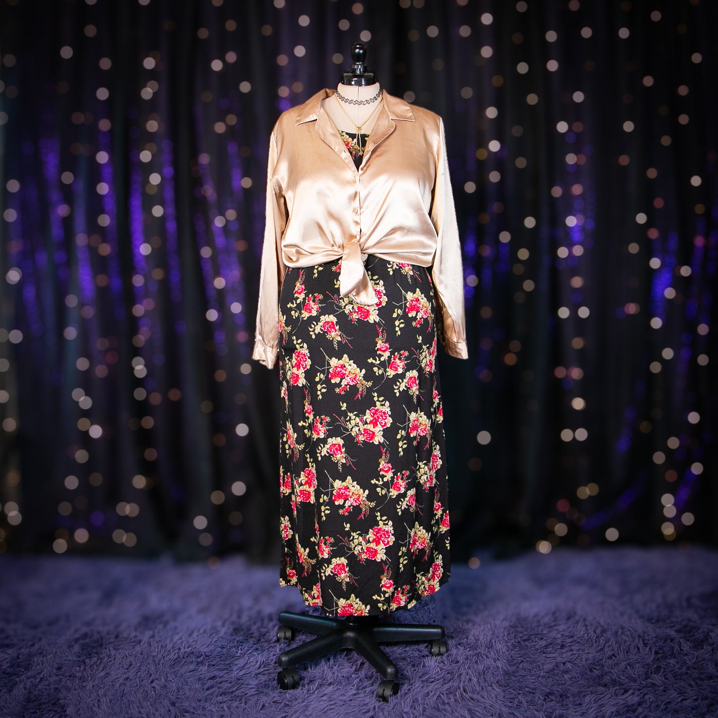 big bouquet dress