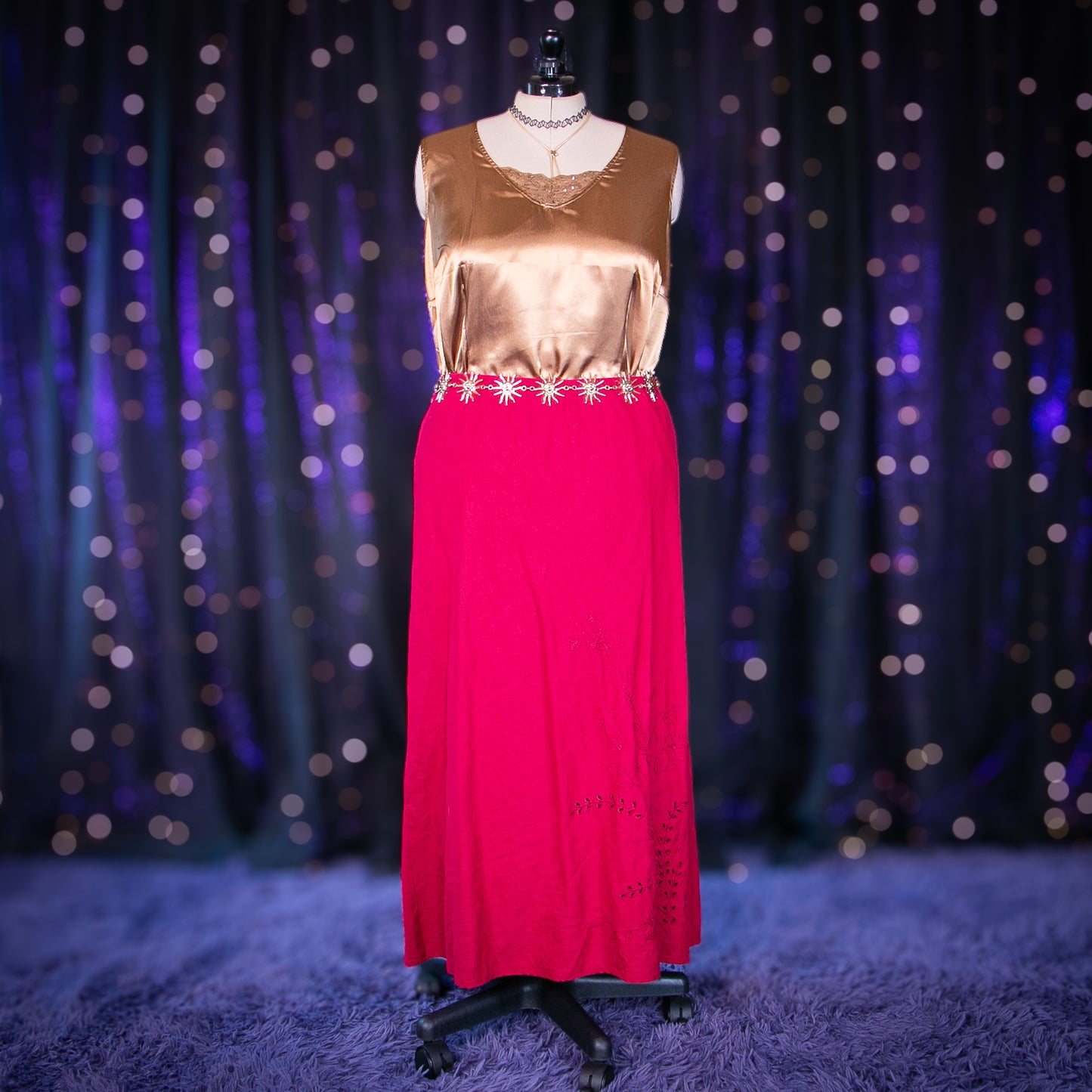 scarlet summer skirt