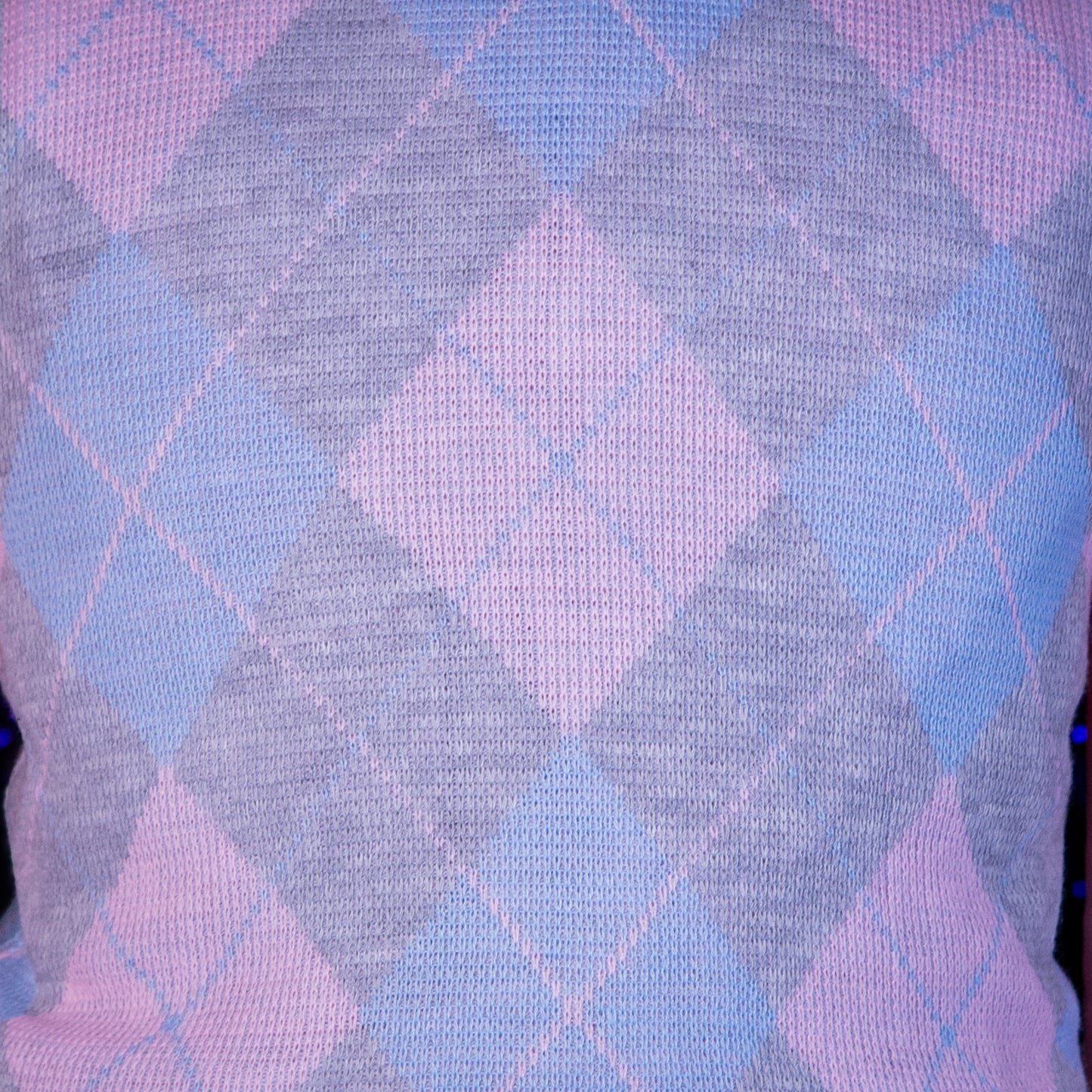 airgyle plaid vest