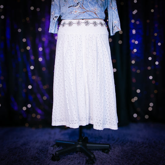 cloudy skies skirt