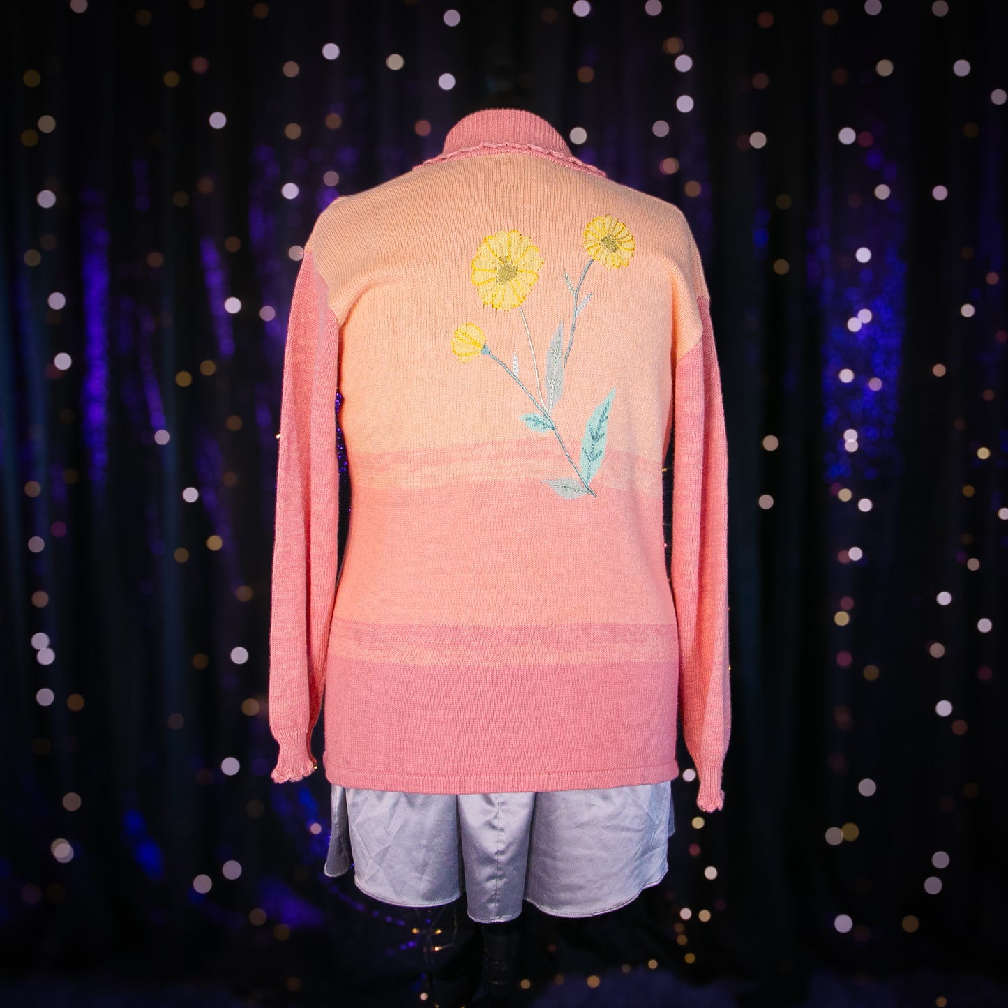 sherbet sunsets cardigan sweater