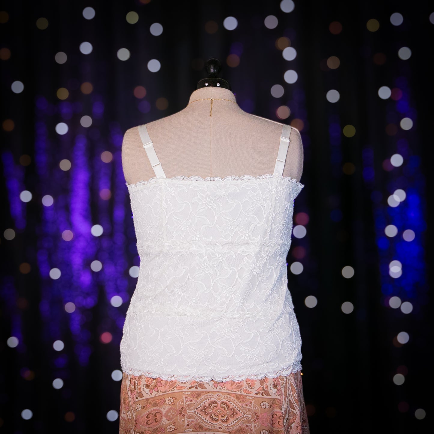 white rose top