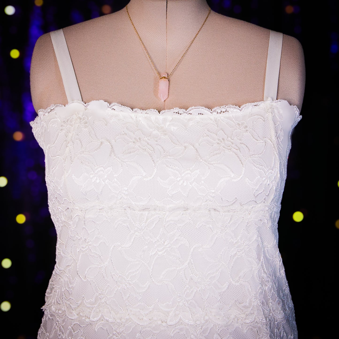 white rose top