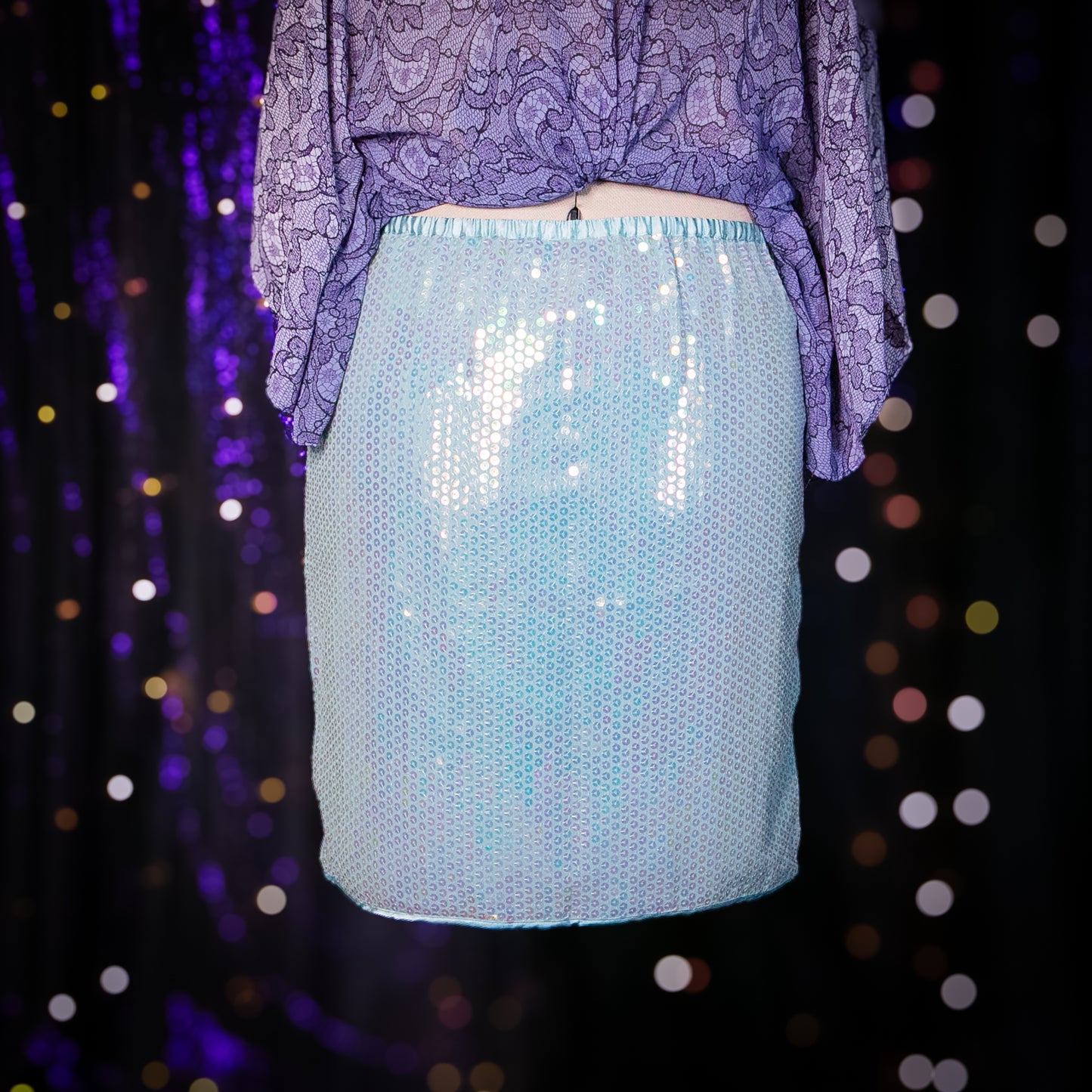 aquamarine skirt