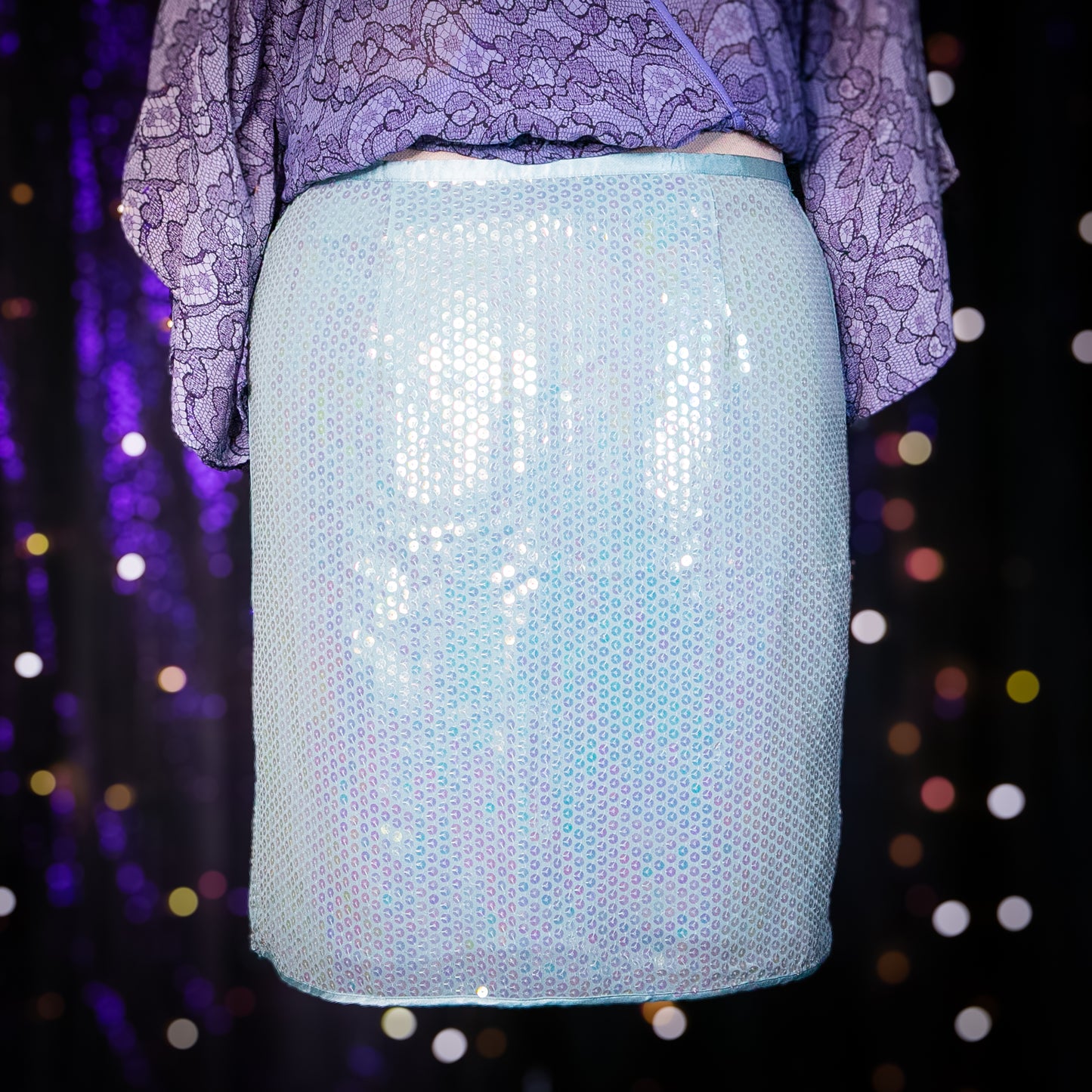aquamarine skirt