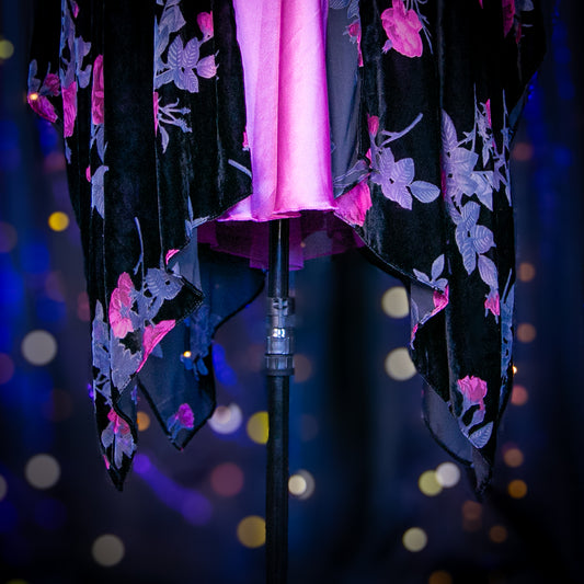 dozen roses duster robe