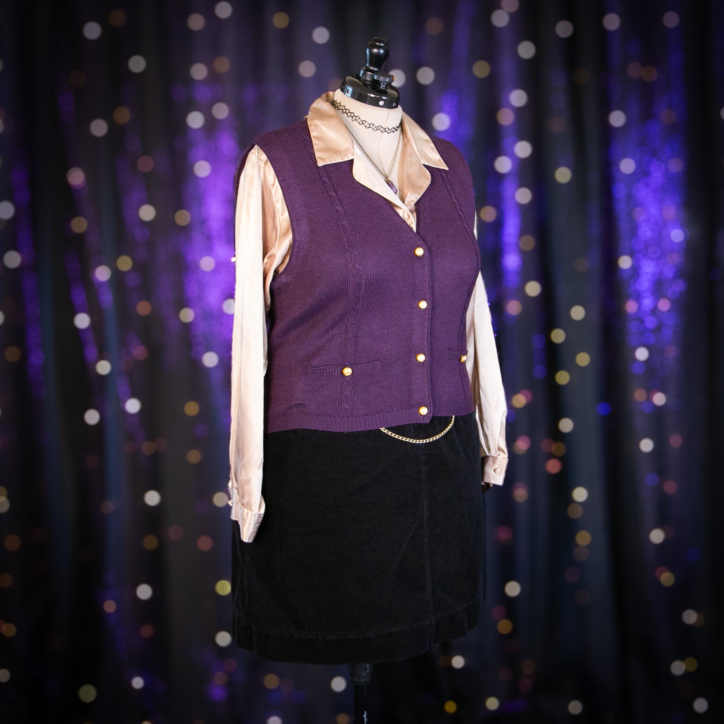 book worm sweater vest